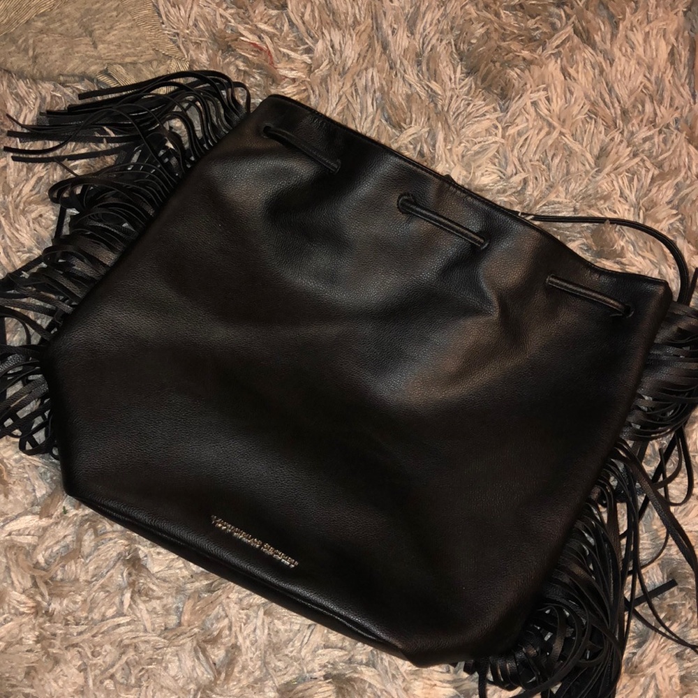 Victoria secret fringe backpack